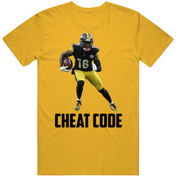 Dionate Johnson Cheat Code Pittsburgh Football Fan T Shirt