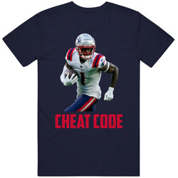 Devante Parker Cheat Code New England Football Fan T Shirt