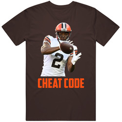 Amari Cooper Cheat Code Cleveland Football Fan T Shirt