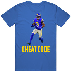 Cam Akers Cheat Code Los Angeles Football Fan T Shirt