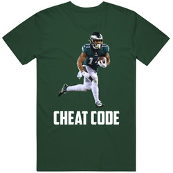 Kenneth Gainwell Cheat Code Philadelphia Football Fan T Shirt