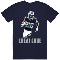 Tony Pollard Cheat Code Dallas Football Fan T Shirt