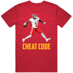 Jerrick Mckinnon Cheat Code Kansas City Football Fan T Shirt