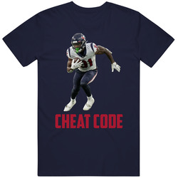 Dameon Pierce Cheat Code Houston Football Fan T Shirt
