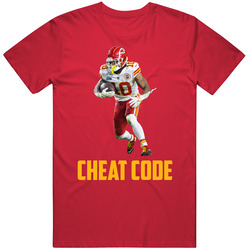 Isiah Pacheco Cheat Code Kansas City Football Fan T Shirt