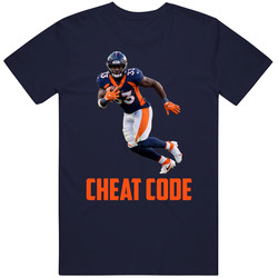 Javonte Williams Cheat Code Denver Football Fan T Shirt