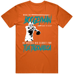 Tua Tagovailoa Boogeyman Miami Football Fan T Shirt