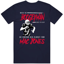 Mac Jones Boogeyman New England Football Fan T Shirt