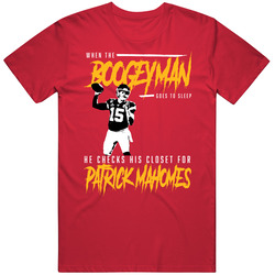 Patrick Mahomes Boogeyman Kansas City Football Fan T Shirt