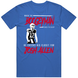 Josh Allen Boogeyman Buffalo Football Fan T Shirt