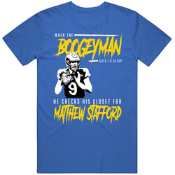 Matthew Stafford Boogeyman Los Angeles Football Fan T Shirt