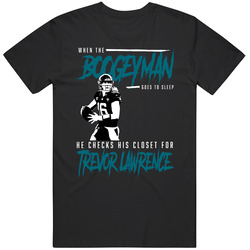 Trevor Lawrence Boogeyman Jacksonville Football Fan T Shirt