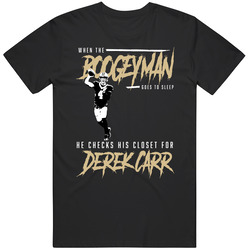 Derek Carr Boogeyman New Orleans Football Fan T Shirt