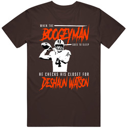Deshaun Watson Boogeyman Cleveland Football Fan T Shirt