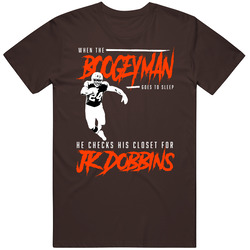 Nick Chubb Boogeyman Cleveland Football Fan T Shirt