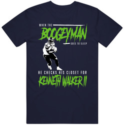 Kenneth Walker Ii Boogeyman Seattle Football Fan T Shirt