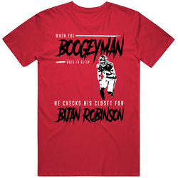 Bijan Robinson Boogeyman Atlanta Football Fan T Shirt