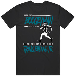 Travis Etienne Jr Boogeyman Jacksonville Football Fan T Shirt