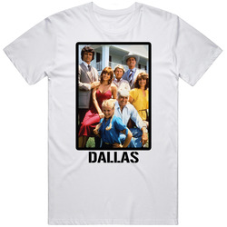 Dallas Cast 70s 80s Tv Series T Shirt