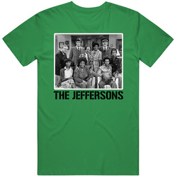 The Jeffersons Cast Photo 70s Tv Show T Shirt