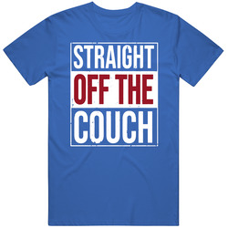 Straight Off The Couch Justin Pugh Football T Shirt