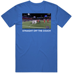 Straight Off The Couch New York Justin Pugh T Shirt