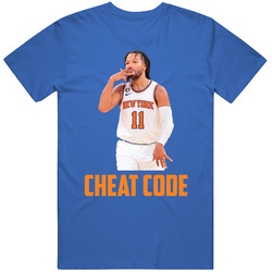 Jalen Brunson Cheat Code Fan T Shirt
