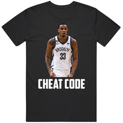 Nic Claxton Cheat Code Fan T Shirt