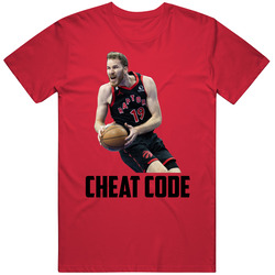 Jakob Poeltl Cheat Code Fan T Shirt