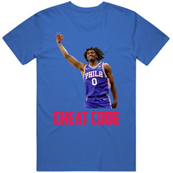 Tyrese Maxey Cheat Code Fan T Shirt