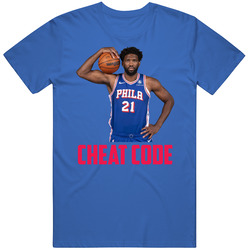 Joel Embiid Cheat Code Fan T Shirt