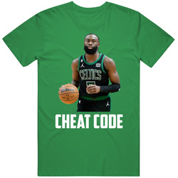 Jaylen Brown Cheat Code Fan T Shirt
