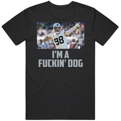 Maxx Crosby I'm A Dog Football Fan T Shirt