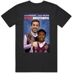 Aaron Rodgers Garrett Wilson Step Brothers Parody T Shirt
