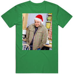Kevin James Funny Meme Christmas Santa  Holidays T Shirt