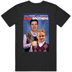 Step Brothers Sidney Crosby Jake Guentzel Hockey T Shirt