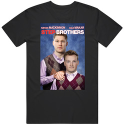 Nathan Mackinnon Cale Makar Step Brothers Parody T Shirt