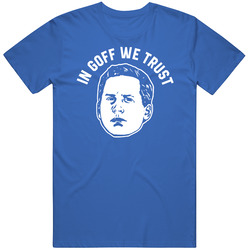 In Jared Goff We Trust Fan Football T Shirt