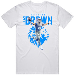 Amon-ra St Brown Football Fan Cool T Shirt