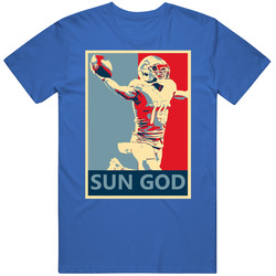 Amon-ra St Brown Sun God Hope Football T Shirt