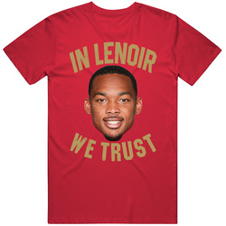 In Deommodore Lenoir We Trust Football T Shirt