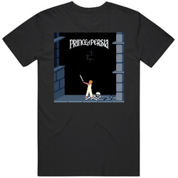Prince Of Persia Old Video Game 1980s T Shirt