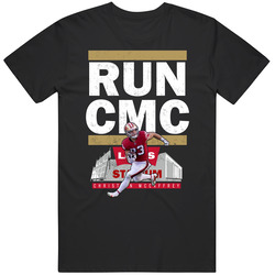 Run Cmc Christian Mccaffrey Football T Shirt