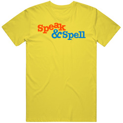 Speak And Spell 80s Spelling Game T Shirt