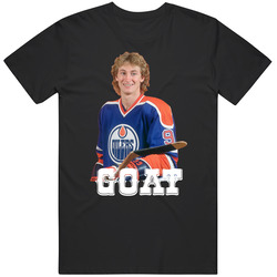 Wayne Gretzky Goat Hockey Fan T Shirt