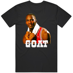 Michael Jordan Goat Basketball Fan T Shirt