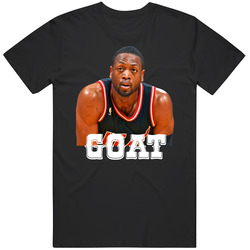 Dwayne Wade Goat Basketball Fan T Shirt