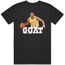 Magic Johnson Goat Basketball Fan T Shirt
