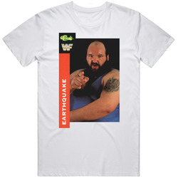 Earthquake Wrestling Sports Card T Shirt