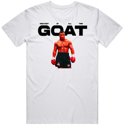 Mike Tyson Goat Greatest Of All Time Boxing Fan T Shirt